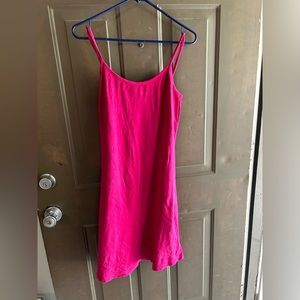 Laura Ashely Barbie pink dress